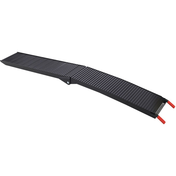English Elm Truck Loading Ramps Folding Aluminum Alloy Non-slip 1500 Lb Capacity Atv Utv Pickup W465P144246