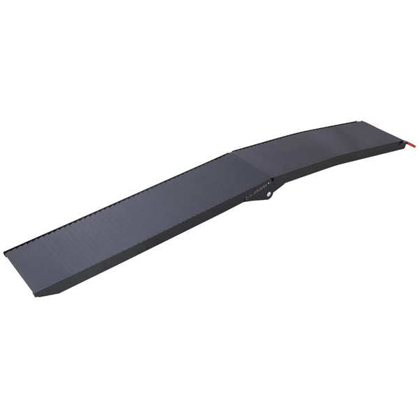 English Elm Truck Loading Ramps Folding Aluminum Alloy Non-slip 1500 Lb Capacity Atv Utv Pickup W465P144246