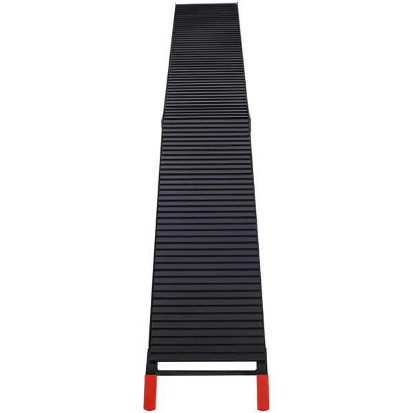 English Elm Truck Loading Ramps Folding Aluminum Alloy Non-slip 1500 Lb Capacity Atv Utv Pickup W465P144246