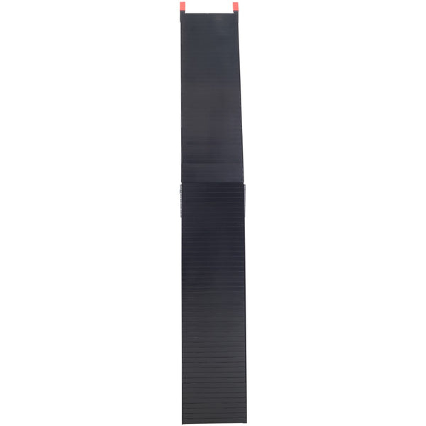 English Elm Truck Loading Ramps Folding Aluminum Alloy Non-slip 1500 Lb Capacity Atv Utv Pickup W465P144246