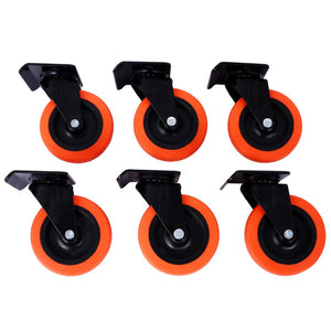 English Elm Plastic Mechanic Creeper Blow Molded Hdpe Body Padded Headrest Dual Tool Trays 440 Lb Orange W465P144539