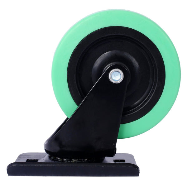 English Elm Plastic Mechanic Creeper Blow Molded Hdpe Body Padded Headrest Dual Tool Trays 440 Lb Black W465P144540