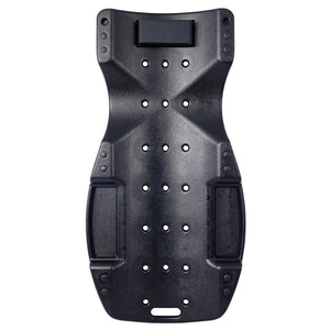 English Elm Plastic Mechanic Creeper Blow Molded Hdpe Body Padded Headrest Dual Tool Trays 440 Lb Black W465P144540