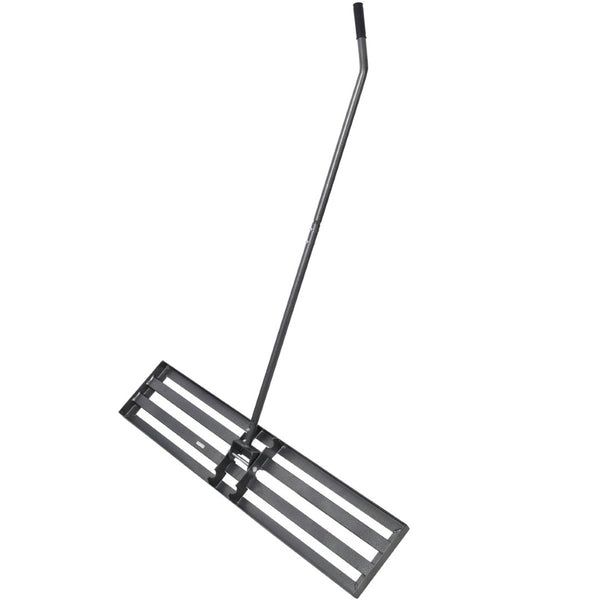 English Elm Lawn Leveling Rake Wide Steel Drag Tool for Golf Courses Gardens and Turf Care W465P147717