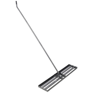 English Elm Lawn Leveling Rake Wide Steel Drag Tool for Golf Courses Gardens and Turf Care W465P147717