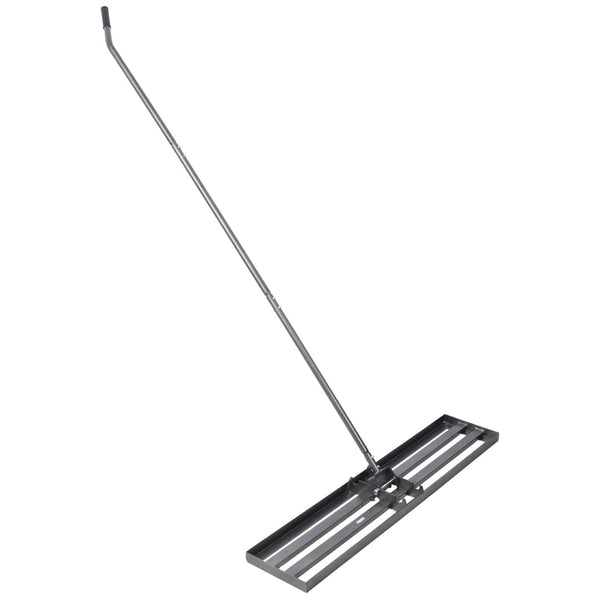 English Elm Lawn Leveling Rake Wide Steel Drag Tool for Golf Courses Gardens and Turf Care W465P147717