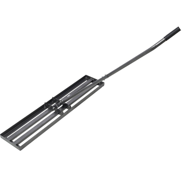 English Elm Lawn Leveling Rake Wide Steel Drag Tool for Golf Courses Gardens and Turf Care W465P147717
