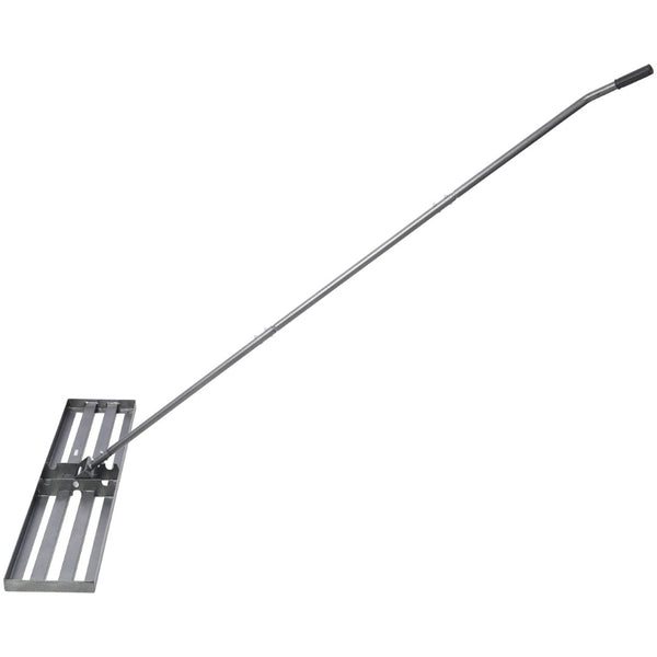 English Elm Lawn Leveling Rake Wide Steel Drag Tool for Golf Courses Gardens and Turf Care W465P147717