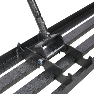 English Elm Lawn Leveling Rake Wide Steel Drag Tool for Golf Courses Gardens and Turf Care W465P147717