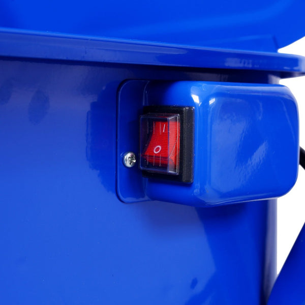 English Elm Mobile Steel Parts Washer 20 Gallon Powder Coated Shop Cleaner with 325 Gph Pump W465P149908