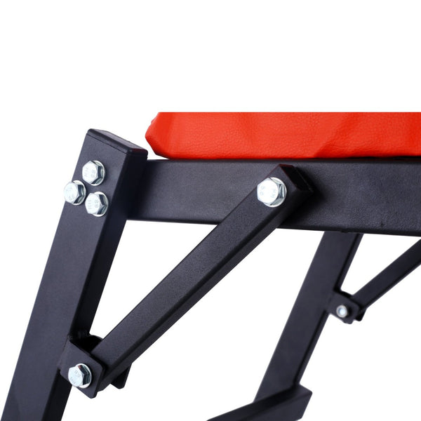 English Elm Top Adjustable Engine Creeper with Steel Frame Padded Deck and Lockable Casters for Garage W465P152333
