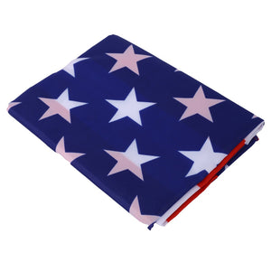 English Elm 16ft Telescoping Aluminum Flagpole Kit with Rotating Clips Topper Ball and American Flag W465P153949