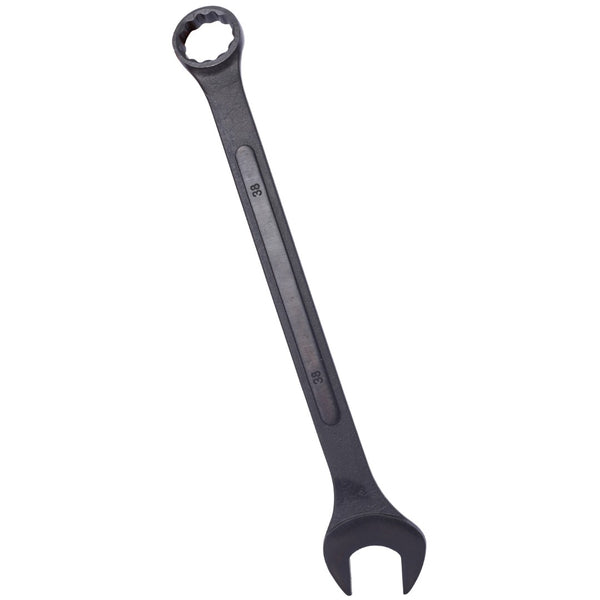 English Elm Jumbo Combination Wrench Set 6 Piece Carbon Steel Black Oxide Heavy Equipment Sae Metric W465P154062