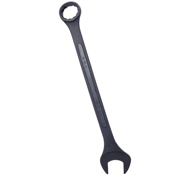 English Elm Sae Jumbo Combination Wrench Set 10 Piece Black Oxide Carbon Steel with Storage Pouch W465P154065