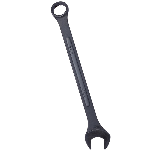 English Elm Sae Jumbo Combination Wrench Set 10 Piece Black Oxide Carbon Steel with Storage Pouch W465P154065