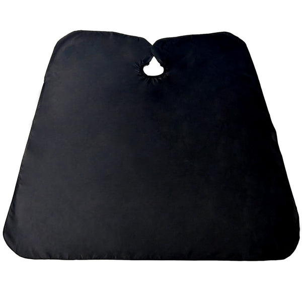 English Elm Hair Salon Barber Chair Heavy Duty Hydraulic Pu Leather Swivel Styling Seat with Cape Black W465P156735