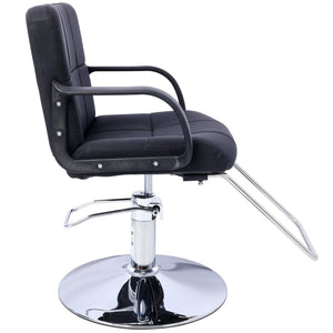 English Elm Hair Salon Hydraulic Barber Chair PU Leather Foam Cushion Swivel Styling Seat W465P156737