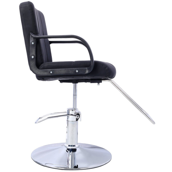 English Elm Hair Salon Hydraulic Barber Chair PU Leather Foam Cushion Swivel Styling Seat W465P156737