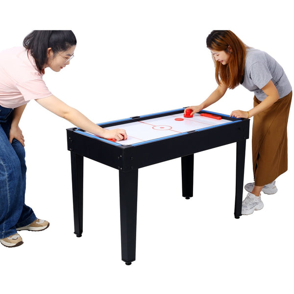 English Elm 5-in-1 Multi Game Table Billiards Foosball Hockey Ping Pong Basketball Rec Room Black W465P164154