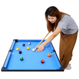 English Elm 5-in-1 Multi Game Table Billiards Foosball Hockey Ping Pong Basketball Rec Room Black W465P164154