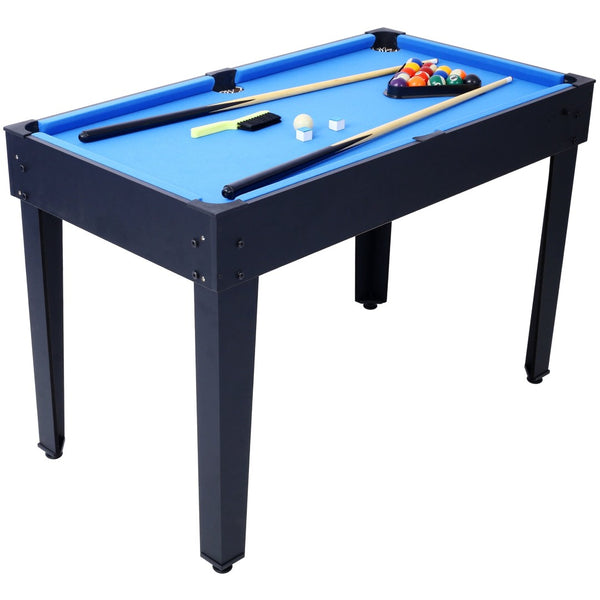 English Elm 5-in-1 Multi Game Table Billiards Foosball Hockey Ping Pong Basketball Rec Room Black W465P164154