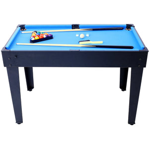 English Elm 5-in-1 Multi Game Table Billiards Foosball Hockey Ping Pong Basketball Rec Room Black W465P164154