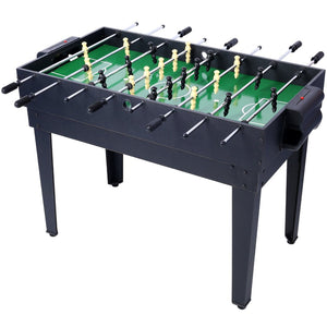 English Elm 5-in-1 Multi Game Table Billiards Foosball Hockey Ping Pong Basketball Rec Room Black W465P164154