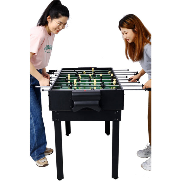 English Elm 5-in-1 Multi Game Table Billiards Foosball Hockey Ping Pong Basketball Arcade Fun Black W465P164155
