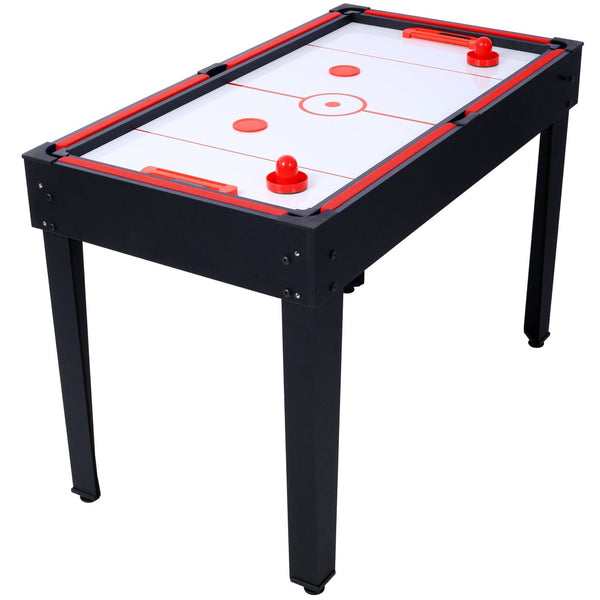 English Elm 5-in-1 Multi Game Table Billiards Foosball Hockey Ping Pong Basketball Arcade Fun Black W465P164155