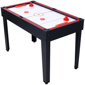 English Elm 5-in-1 Multi Game Table Billiards Foosball Hockey Ping Pong Basketball Arcade Fun Black W465P164155