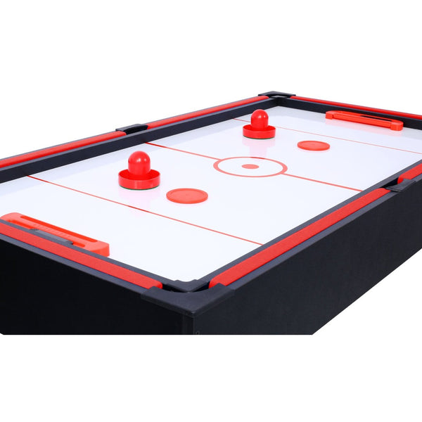 English Elm 5-in-1 Multi Game Table Billiards Foosball Hockey Ping Pong Basketball Arcade Fun Black W465P164155