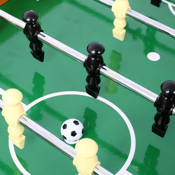 English Elm 5-in-1 Multi Game Table Billiards Foosball Hockey Ping Pong Basketball Arcade Fun Brown W465P164157