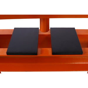 English Elm Hydraulic Shop Press 12 Ton H-frame Floor Mount Steel Garage Tool with Plates W465P165674