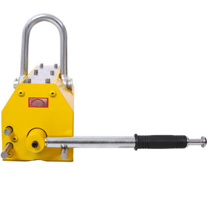 English Elm Permanent Magnetic Lifter 4400lb Neodymium Steel Hoist Tool for Industrial Shops W465P170816