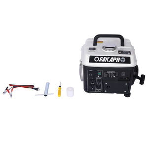English Elm Portable Gas Generator 800W OHV Engine EPA Compliant Camping Emergency Power Supply W465P176459