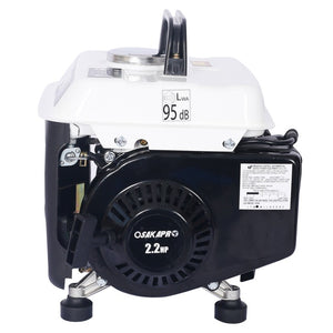 English Elm Portable Gas Generator 800W OHV Engine EPA Compliant Camping Emergency Power Supply W465P176459