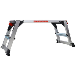 English Elm Aluminum Folding Work Platform Anti-slip Drywall Stand with 330lb Capacity W465P182127