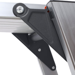 English Elm Aluminum Folding Work Platform Anti-slip Drywall Stand with 330lb Capacity W465P182127