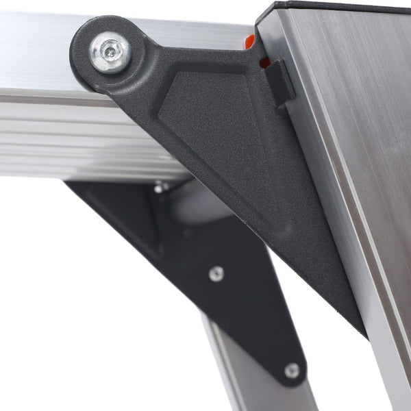 English Elm Aluminum Folding Work Platform Anti-slip Drywall Stand with 330lb Capacity W465P182127
