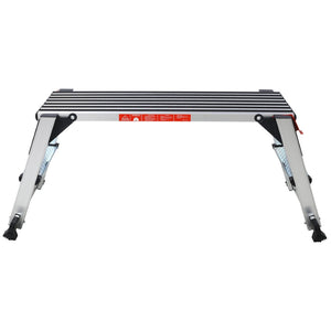 English Elm Aluminum Folding Work Platform Anti-slip Drywall Stand with 330lb Capacity W465P182127