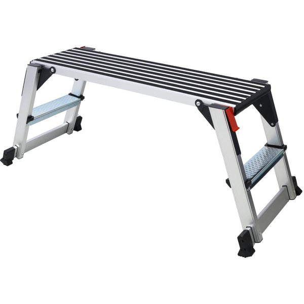 English Elm Aluminum Folding Work Platform Anti-slip Drywall Stand with 330lb Capacity W465P182127