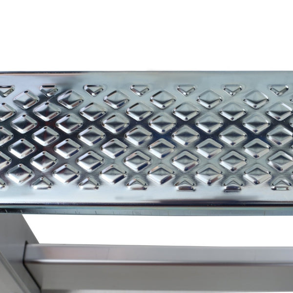 English Elm Aluminum Folding Work Platform Anti-slip Drywall Stand with 330lb Capacity W465P182127