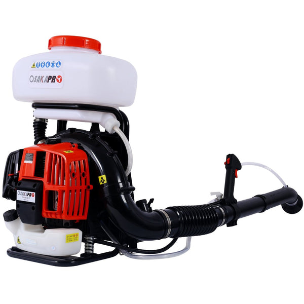 English Elm 51.7cc Backpack Fogger Gasoline Powered Mister 14l Tank 39ft Outdoor Spray W465P185059