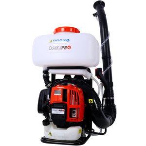 English Elm 55.7cc Backpack Fogger Gasoline Powered Mist Blower for Wide Area Garden Pest Control W465P185060