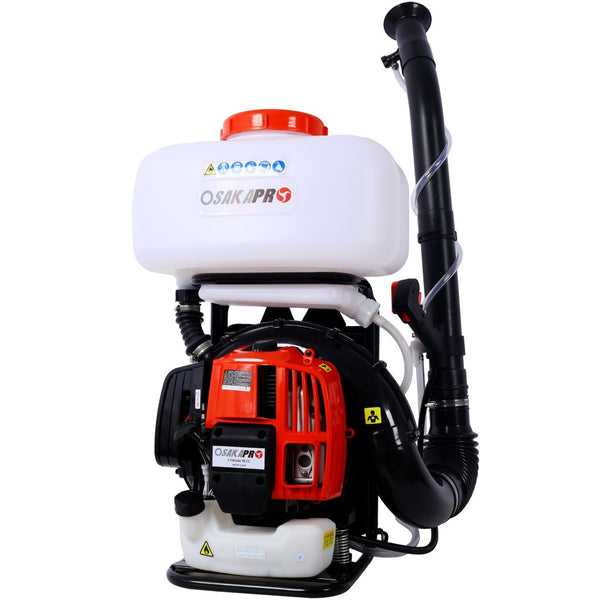 English Elm 55.7cc Backpack Fogger Gasoline Powered Mist Blower for Wide Area Garden Pest Control W465P185060