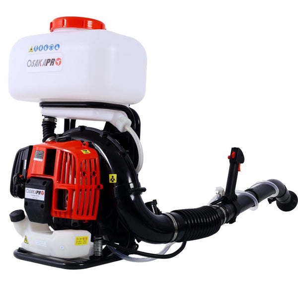 English Elm 55.7cc Backpack Fogger Gasoline Powered Mist Blower for Wide Area Garden Pest Control W465P185060