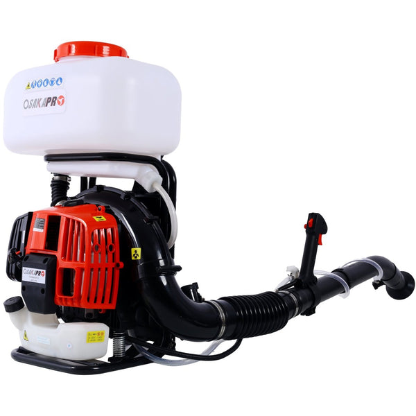 English Elm 55.7cc Backpack Fogger Gasoline Powered Mist Blower for Wide Area Garden Pest Control W465P185060