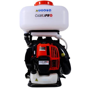 English Elm 55.7cc Backpack Fogger Gasoline Powered Mist Blower for Wide Area Garden Pest Control W465P185060