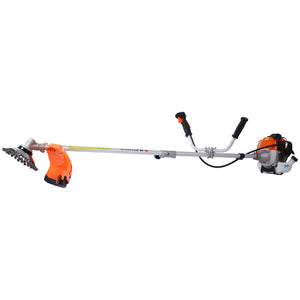 English Elm 52cc Full Crank Gas Trimmer 3in1 Brush Cutter with Metal Blade and Shoulder Strap W465P185099