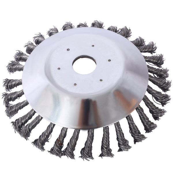 English Elm 52cc Full Crank Gas Trimmer 3in1 Brush Cutter with Metal Blade and Shoulder Strap W465P185099